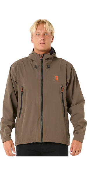 2025 Rip Curl Hombres Anti Series Buscar Chaqueta Spray 01JMJA - Deep Rock